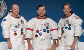 La tripulación de Apollo 16